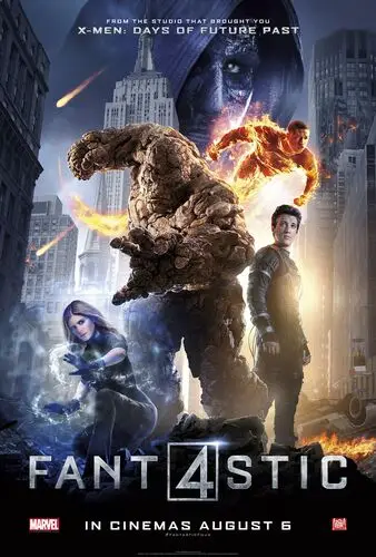 The Fantastic Four (2015) White Tank-Top - idPoster.com