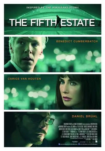 The Fifth Estate (2013) Men's Colored Hoodie - idPoster.com