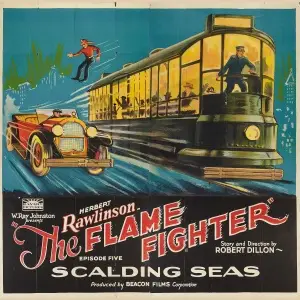 The Flame Fighter (1925) White T-Shirt - idPoster.com