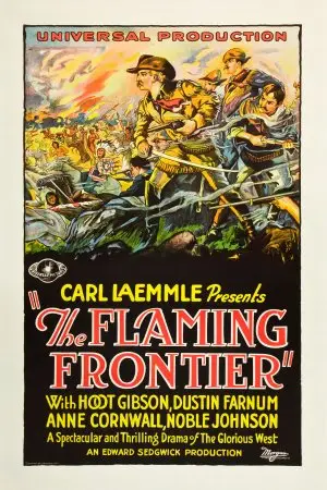 The Flaming Frontier (1926) Women's Colored  Long Sleeve T-Shirt - idPoster.com