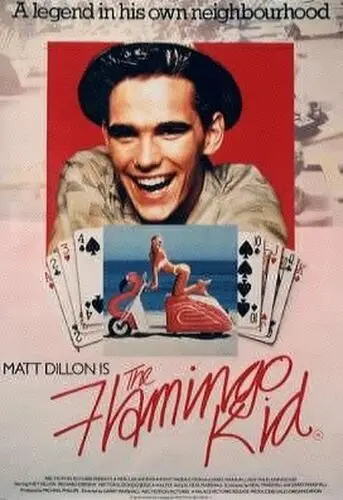 The Flamingo Kid (1984) Men's Colored Hoodie - idPoster.com