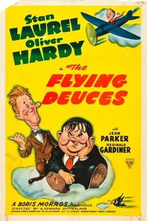 The Flying Deuces (1939) Men's Colored Hoodie - idPoster.com