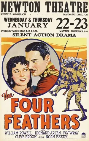 The Four Feathers (1929) White T-Shirt - idPoster.com