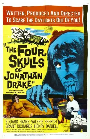 The Four Skulls of Jonathan Drake (1959) Kitchen Apron - idPoster.com