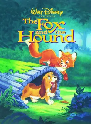 The Fox and the Hound (1981) Men's Colored T-Shirt - idPoster.com