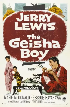 The Geisha Boy (1958) Men's Colored  Long Sleeve T-Shirt - idPoster.com