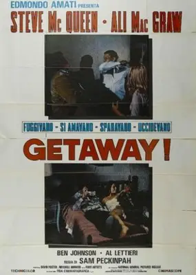 The Getaway (1972) Men's Colored Hoodie - idPoster.com