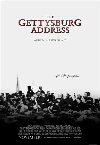 The Gettysburg Address (2015) Men's Colored T-Shirt - idPoster.com