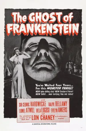 The Ghost of Frankenstein (1942) White Tank-Top - idPoster.com