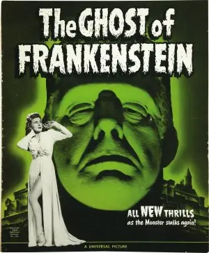 The Ghost of Frankenstein (1942) White T-Shirt - idPoster.com