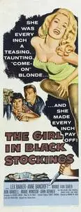 The Girl in Black Stockings (1957) posters and prints