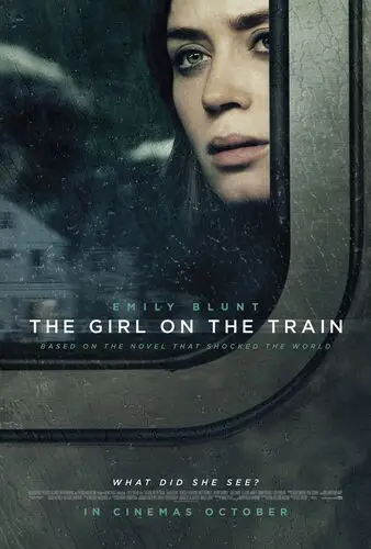 The Girl on the Train (2016) White T-Shirt - idPoster.com