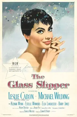 The Glass Slipper (1955) Men's Colored  Long Sleeve T-Shirt - idPoster.com