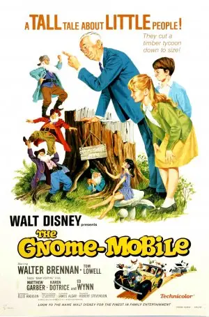 The Gnome-Mobile (1967) White T-Shirt - idPoster.com