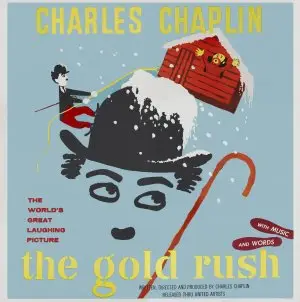 The Gold Rush (1925) White Tank-Top - idPoster.com