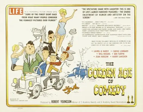 The Golden Age of Comedy (1957) White Tank-Top - idPoster.com