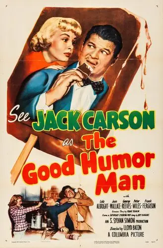 The Good Humor Man (1950) Men's Colored Hoodie - idPoster.com