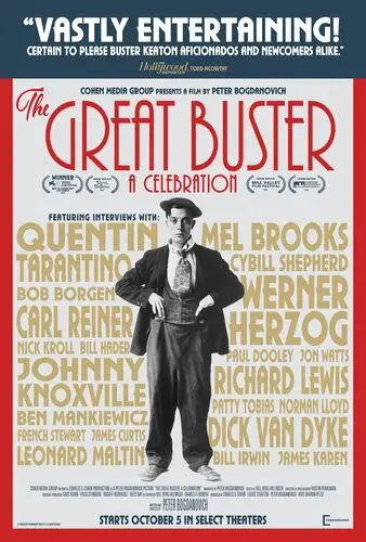The Great Buster (2018) White Tank-Top - idPoster.com