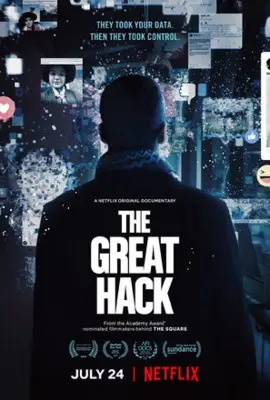 The Great Hack (2019) Men's Colored  Long Sleeve T-Shirt - idPoster.com