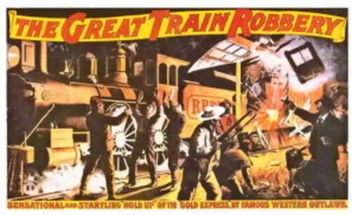 The Great Train Robbery 1903 White T-Shirt - idPoster.com