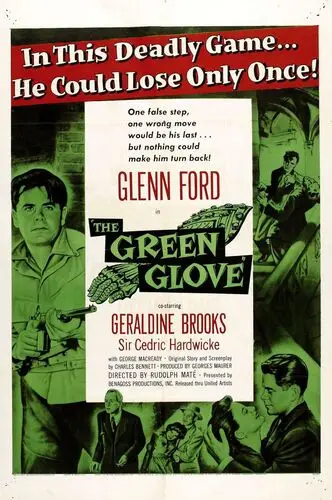 The Green Glove (1952) Women's Colored Hoodie - idPoster.com
