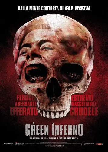 The Green Inferno (2013) White T-Shirt - idPoster.com