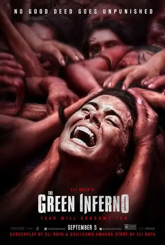 The Green Inferno (2013) Women's Colored T-Shirt - idPoster.com