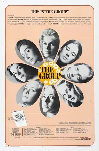 The Group (1966) Men's Colored  Long Sleeve T-Shirt - idPoster.com