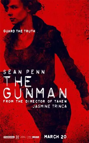 The Gunman (2015) Women's Colored  Long Sleeve T-Shirt - idPoster.com