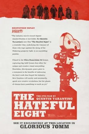 The Hateful Eight (2015) White T-Shirt - idPoster.com