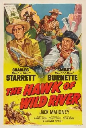 The Hawk of Wild River (1952) White Tank-Top - idPoster.com