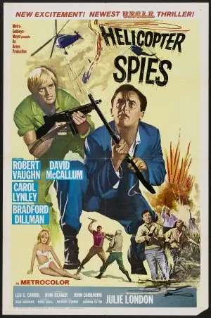 The Helicopter Spies (1968) Women's Colored Tank-Top - idPoster.com
