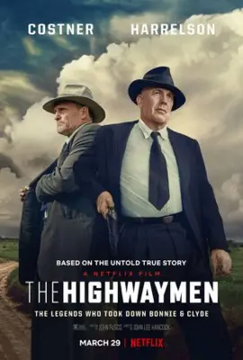 The Highwaymen (2019) Men's Colored  Long Sleeve T-Shirt - idPoster.com