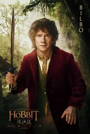 The Hobbit: An Unexpected Journey (2012) Men's Colored T-Shirt - idPoster.com