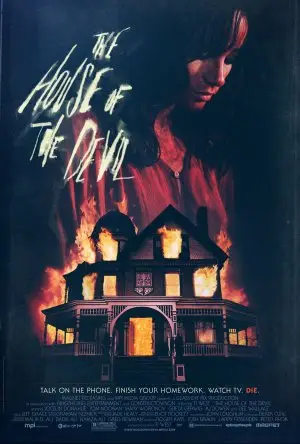 The House of the Devil (2009) White T-Shirt - idPoster.com