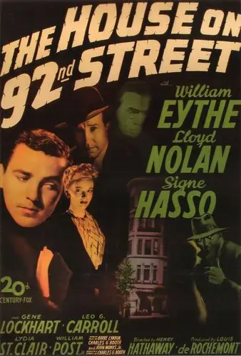The House on 92nd Street (1945) Women's Colored Tank-Top - idPoster.com