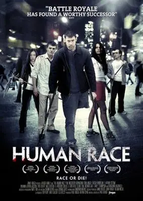 The Human Race (2012) Men's Colored  Long Sleeve T-Shirt - idPoster.com