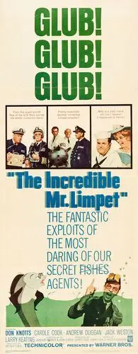 The Incredible Mr. Limpet (1964) Women's Colored Tank-Top - idPoster.com