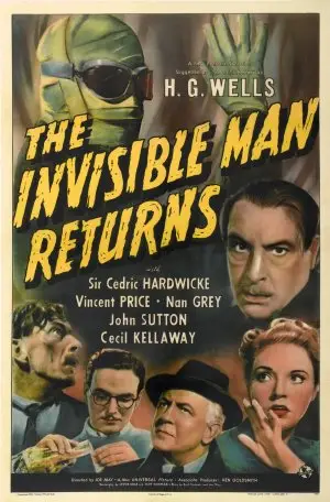 The Invisible Man Returns (1940) Protected Face mask - idPoster.com