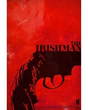 The Irishman (2019) Men's Colored T-Shirt - idPoster.com