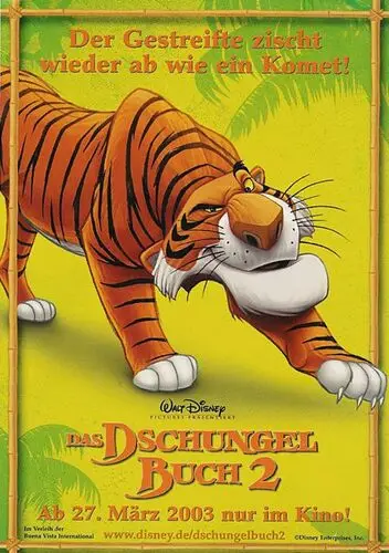 The Jungle Book 2 (2003) White T-Shirt - idPoster.com