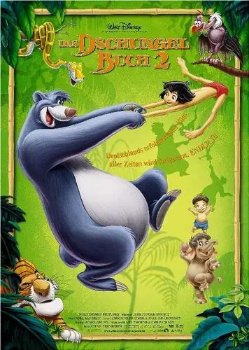 The Jungle Book 2 (2003) Men's Colored T-Shirt - idPoster.com