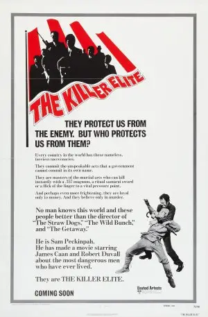 The Killer Elite (1975) White T-Shirt - idPoster.com