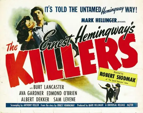 The Killers (1946) White T-Shirt - idPoster.com