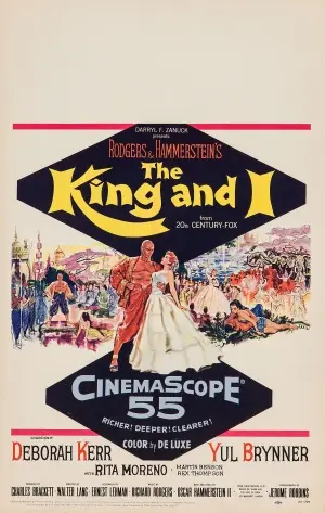 The King and I (1956) White T-Shirt - idPoster.com