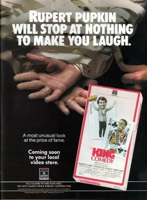 The King of Comedy (1983) White T-Shirt - idPoster.com