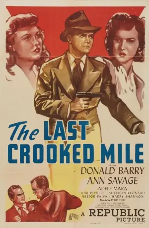 The Last Crooked Mile (1946) White T-Shirt - idPoster.com