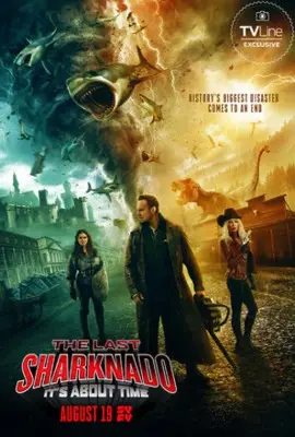 The Last Sharknado: It's About Time (2018) Protected Face mask - idPoster.com