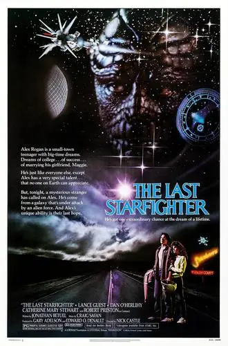 The Last Starfighter (1984) White T-Shirt - idPoster.com