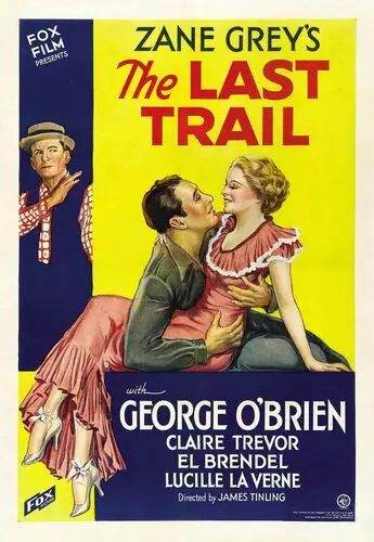 The Last Trail (1933) Women's Colored Hoodie - idPoster.com